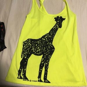 Giraffe tank top